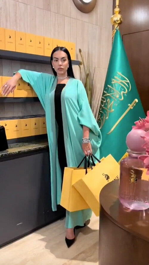 عربستانی‌ها با همسر رونالدو به جهان فخر فروختند!