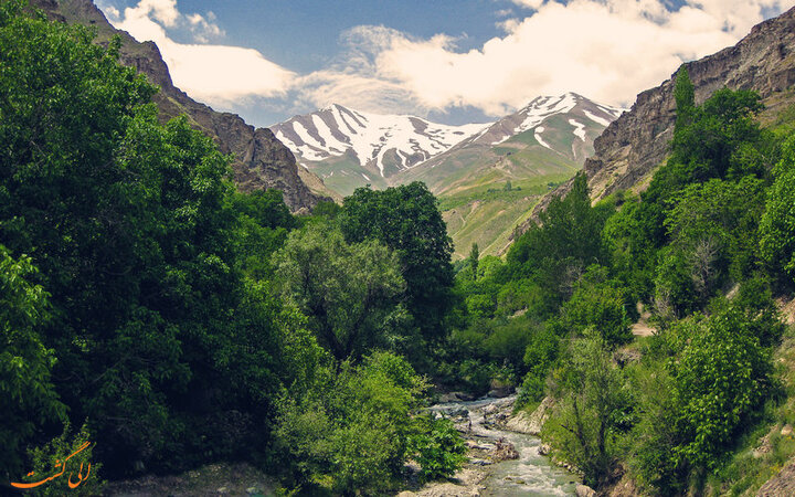 روستا و آبشار بی‌همتای شکرآب