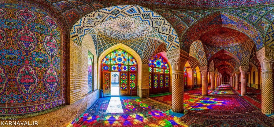مسجد نصیرالملک؛ جاذبه ای فوق العاده و رنگی