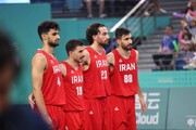 تیم بسکتبال ایران از بازی‌های آسیایی حذف شد