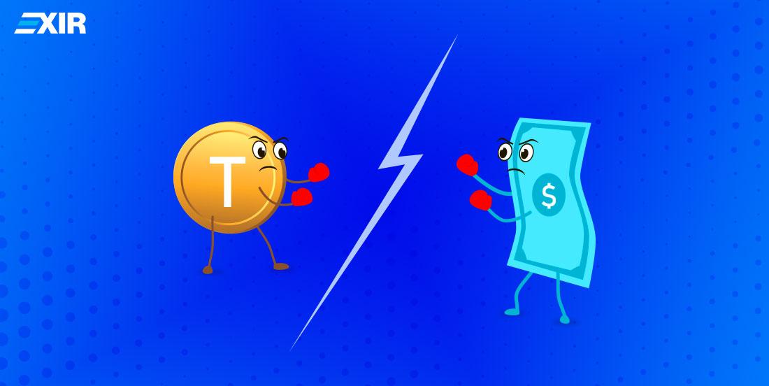 تفاوت تتر با دلار چیست و چرا بهتر است تتر بخریم؟