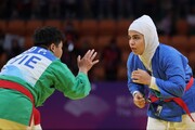 زهرا باقری در کوراش به مدال نقره بازی‌های آسیایی رسید