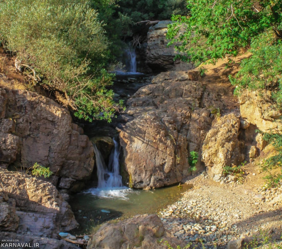 آبشار درجه یک کلوگان در لواسان