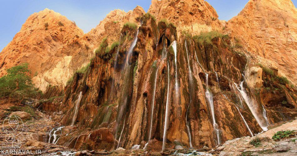 آبشار مارگون سپیدان؛ جاذبه ای حیرت انگیز در فارس