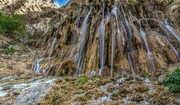 آبشار مارگون سپیدان؛ جاذبه ای حیرت انگیز در فارس