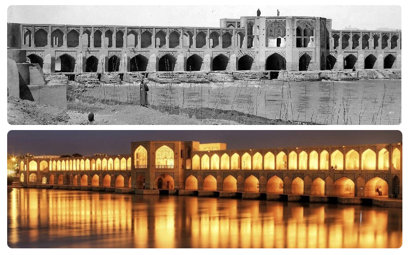 زیباترین پل اصفهان / پل خواجو؛ جاذبه ای که باید دید