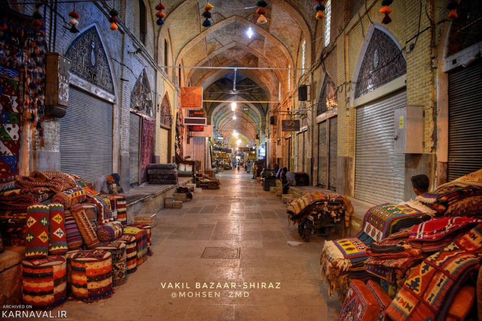 بازار وکیل شیراز؛ جاذبه ای محبوب و دوست داشتنی