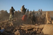 آمار جان باختگان زلزله در افغانستان به ۵۰۰ نفر رسید