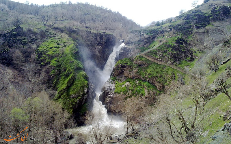 آبشار شلماش کجاست
