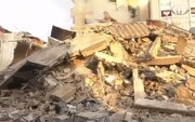 تصاویر آخرالزمانی از ویرانی های خان یونس غزه + فیلم
