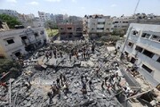 تصاویر هولناک از بمباران غزه توسط اسرائیل + فیلم
