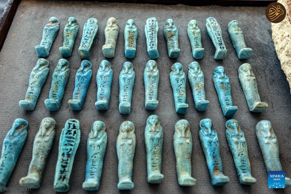 کشف قبرستان ۳۴۰۰ ساله در مصر + عکس