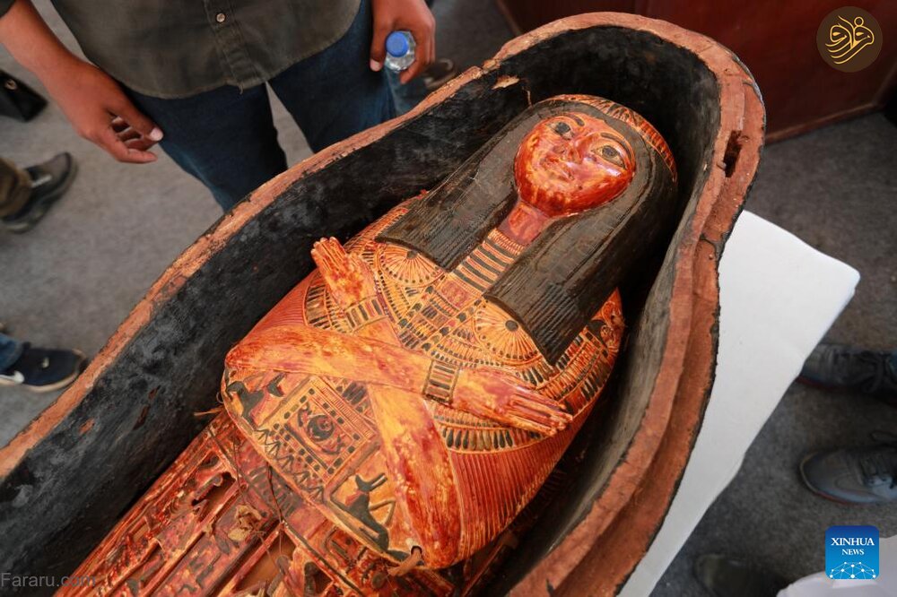 کشف قبرستان ۳۴۰۰ ساله در مصر + عکس