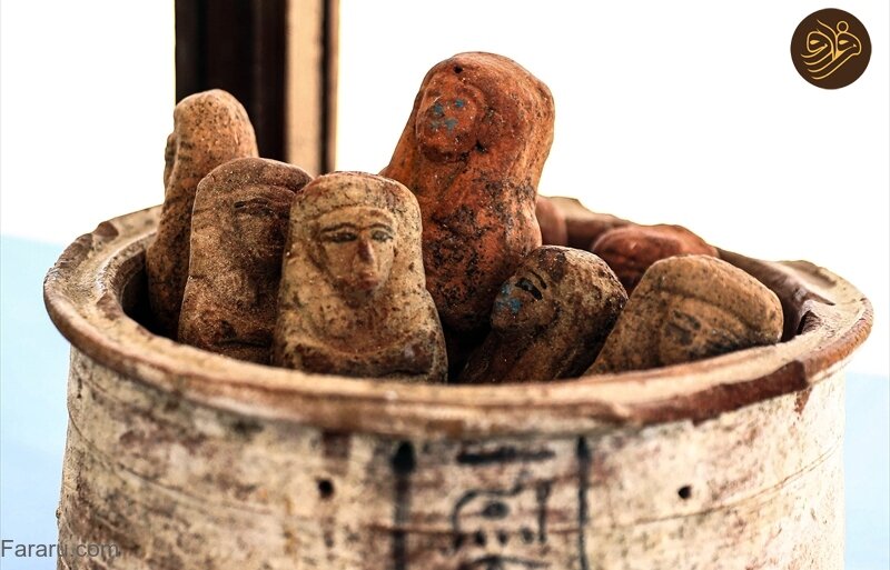 کشف قبرستان ۳۴۰۰ ساله در مصر + عکس