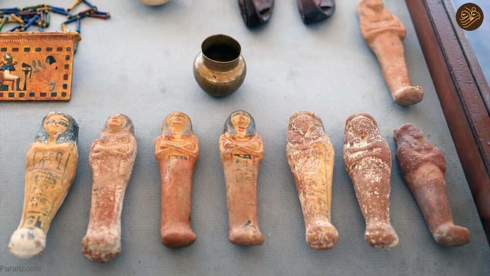 کشف قبرستان ۳۴۰۰ ساله در مصر + عکس