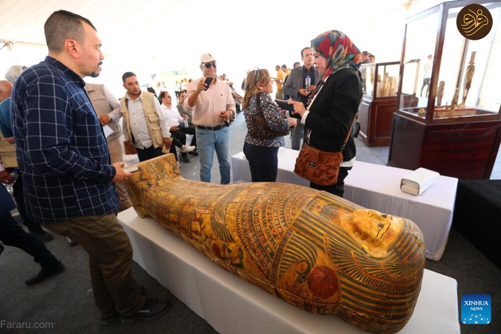 کشف قبرستان ۳۴۰۰ ساله در مصر + عکس