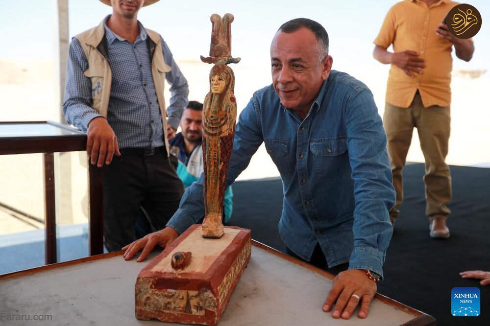 کشف قبرستان ۳۴۰۰ ساله در مصر + عکس