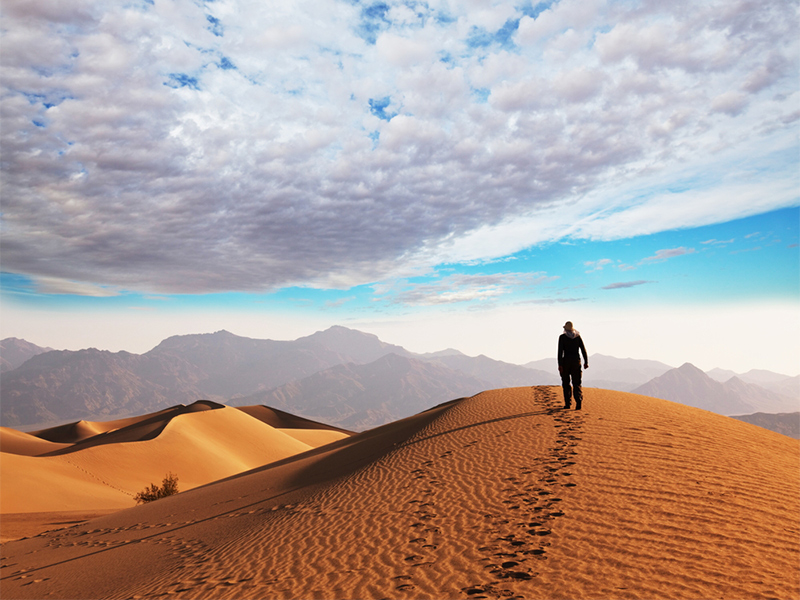 کویر کاراکال یزد کجاست؟