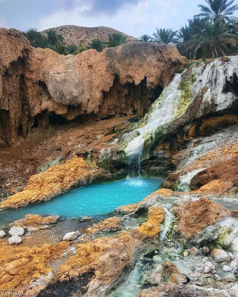 بازدید از چشمه ی آب گرم گنو را از دست ندهید