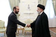 وزیر خارجه ارمنستان با رئیسی دیدار کرد