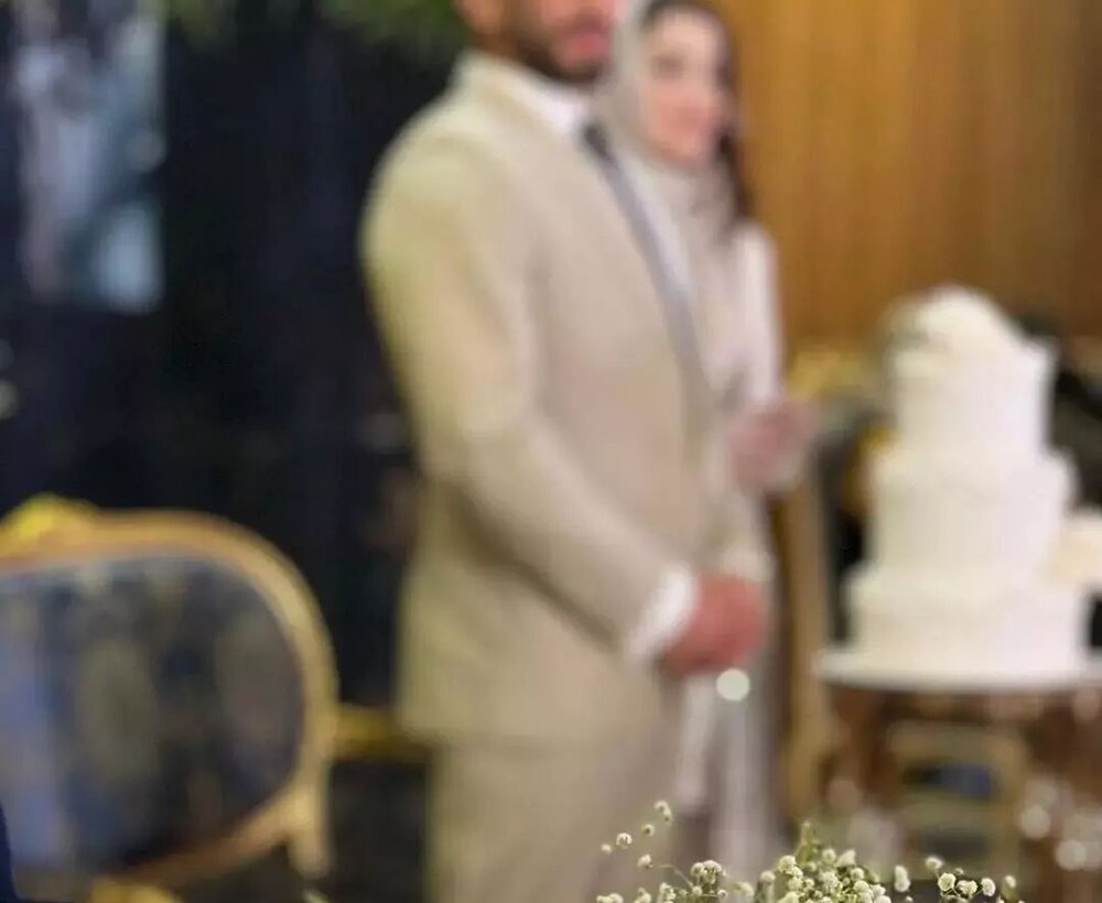 عکس | اولین تصویر از همسر حسن یزدانی در شب عروسی