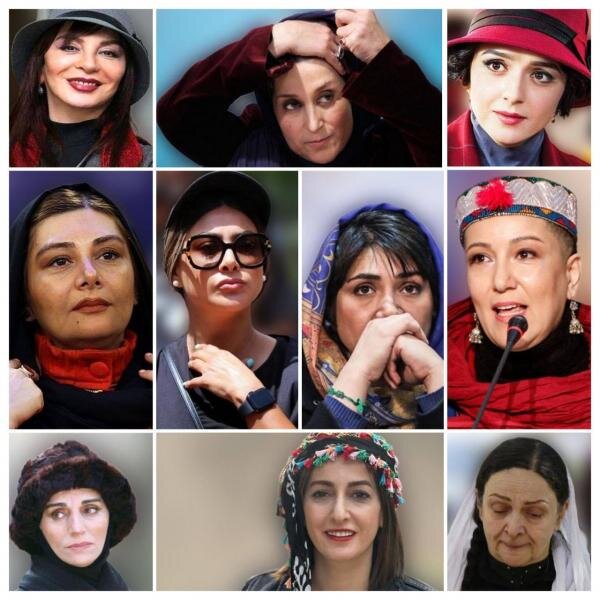 لیست بازیگران زن ایرانی ممنوع‌الکار به دلیل کشف حجاب + اسامی و عکس