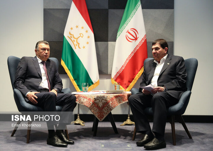 معاون اول رئیس جمهور با نخست وزیر تاجیکستان دیدار کرد