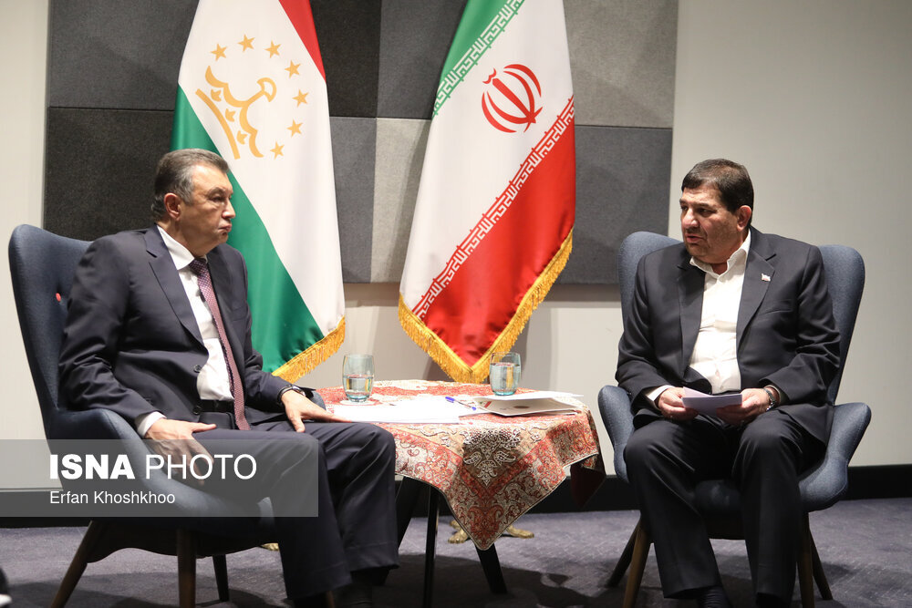دیدار معاون اول رئیس جمهور با نخست وزیر تاجیکستان