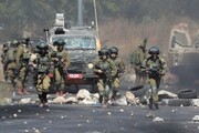 درگیری شدید مبارزان فلسطینی با نظامیان اسرائیل / فیلم