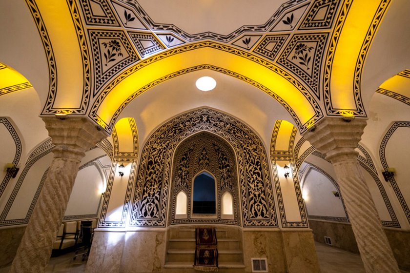 زیباترین حمام تاریخی کرمانشاه