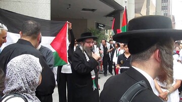 اعتراض خاخام های یهودی علیه ارتش اسرائیل /فیلم