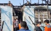 فیلم دردناک از آتش سوزی کمپ لنگرود / تعداد کشته شدگان به ۳۲ نفر رسید