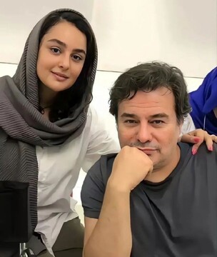 عکس جدید از چهره خسته پیمان قاسمخانی در کنار همسر دومش + عکس