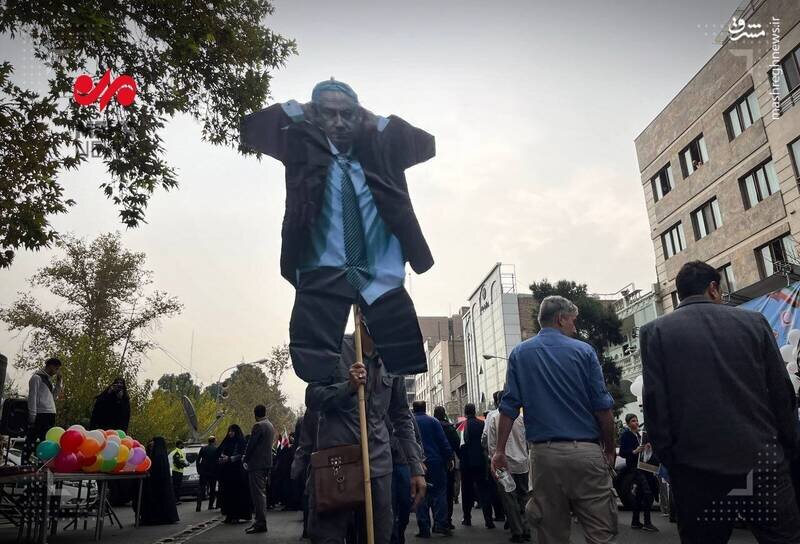 نتانیاهو بازداشت شد + عکس