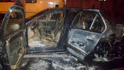 زنده زنده سوختن راننده جوان درپی آتش گرفتن خودرو پراید سوختبر در جاده زاهدان + فیلم