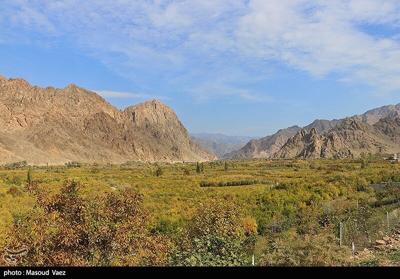 طبیعت پاییزی رود ارس