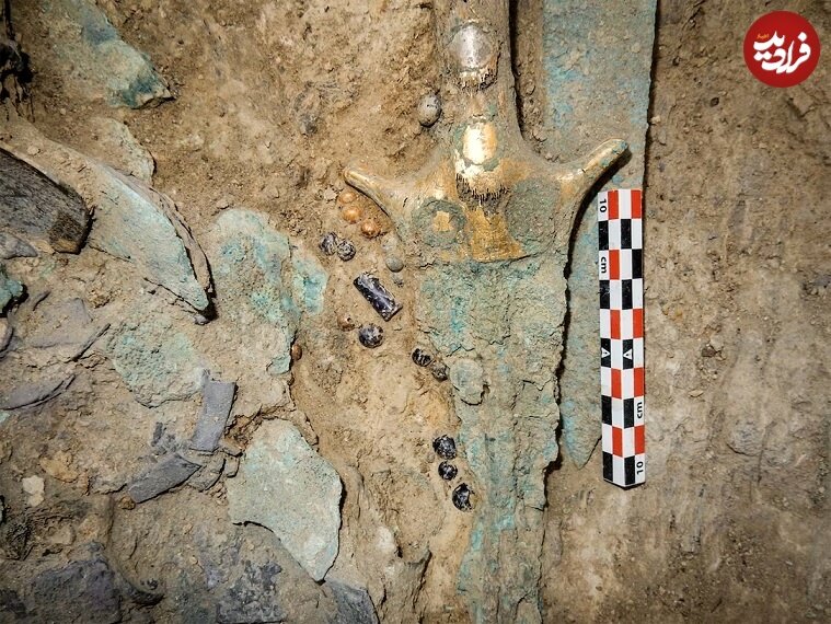 مقبره‌ای پر از «گنج» که در باغ زیتون کشف شد