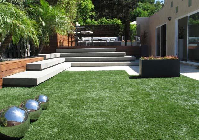 طراحی فضای سبز مدرن + طراحی فضای سبز حیاط