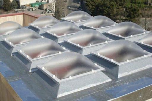 سقف پاسیو طبقه اول + سقف پاسیو حبابی