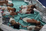 تخلیه ۳۰ نوزاد نارس بیمارستان شفا در غزه