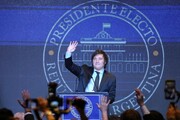 حرکات دیوانه‌وار رئیس‌جمهور جدید آرژانتین + فیلم