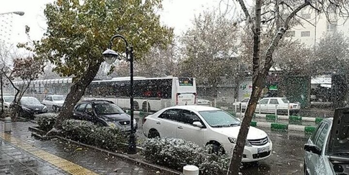 هشدار یخبندان و بارش برف در تهران