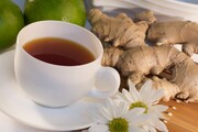 تنظیم فشار خون با نوشیدن چای زنجبیل
