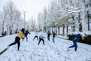 تبریز سفیدپوش شد | بارش سنگین برف پاییزی در تبریز + عکس