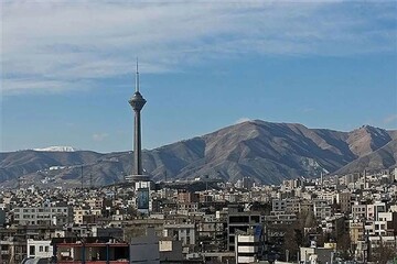 تصویری ناراحت کننده از آلودگی هوای تهران