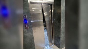 فوری / سقوط هولناک آسانسور در خوابگاه علوم پزشکی تهران + عکس