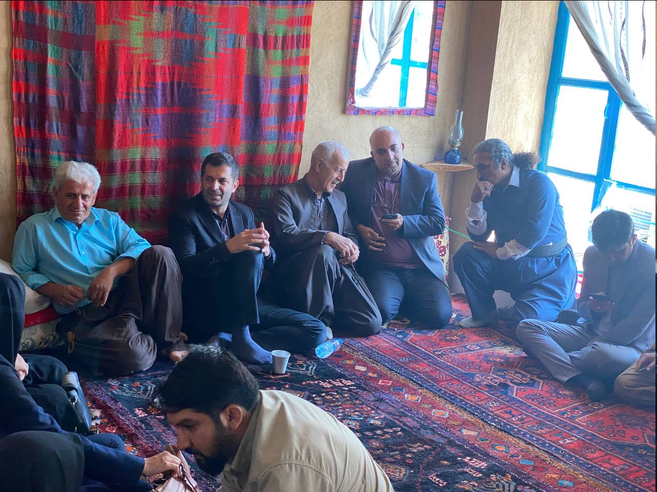 دیدار شماری از فعالین سیاسی کشور با مردم سلحشور و مهمان نواز استان کردستان