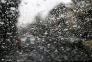 بارش باران، برف و مه‌گرفتگی در جاده‌های ۱۲ استان