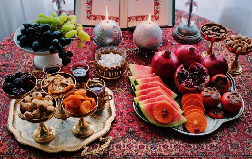 سر سفره شب یلدا چی بزاریم که رنگین تر شود؟