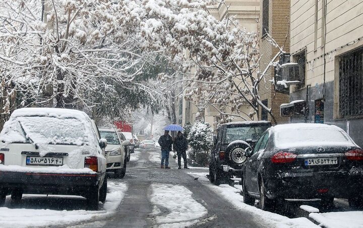 بارش برف در تهران از امروز + به ارتفاعات نروید